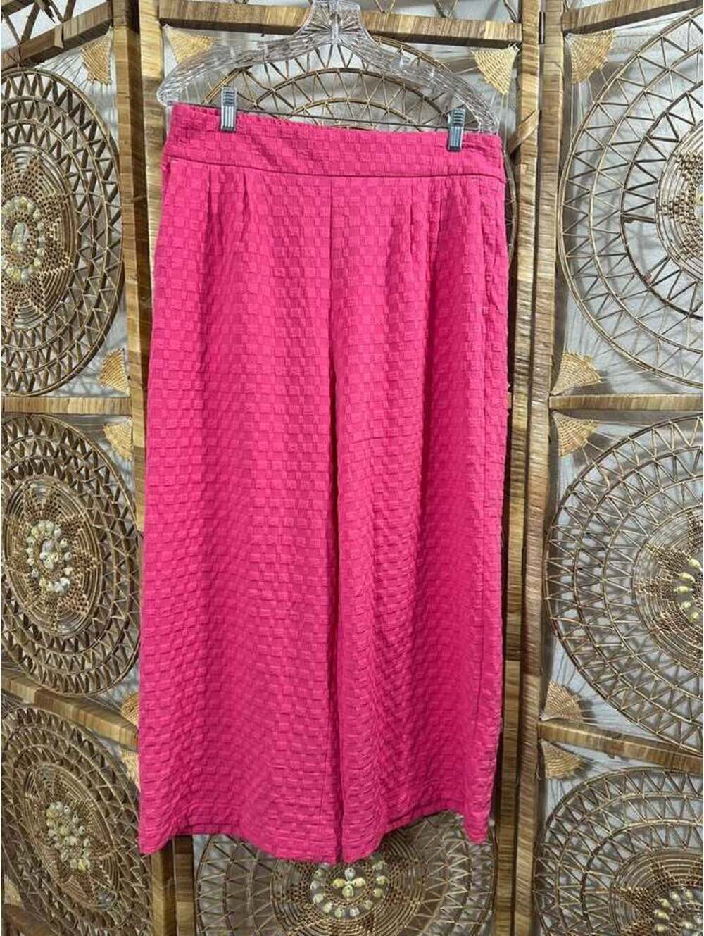 Umgee Pink Wide Leg Pants
